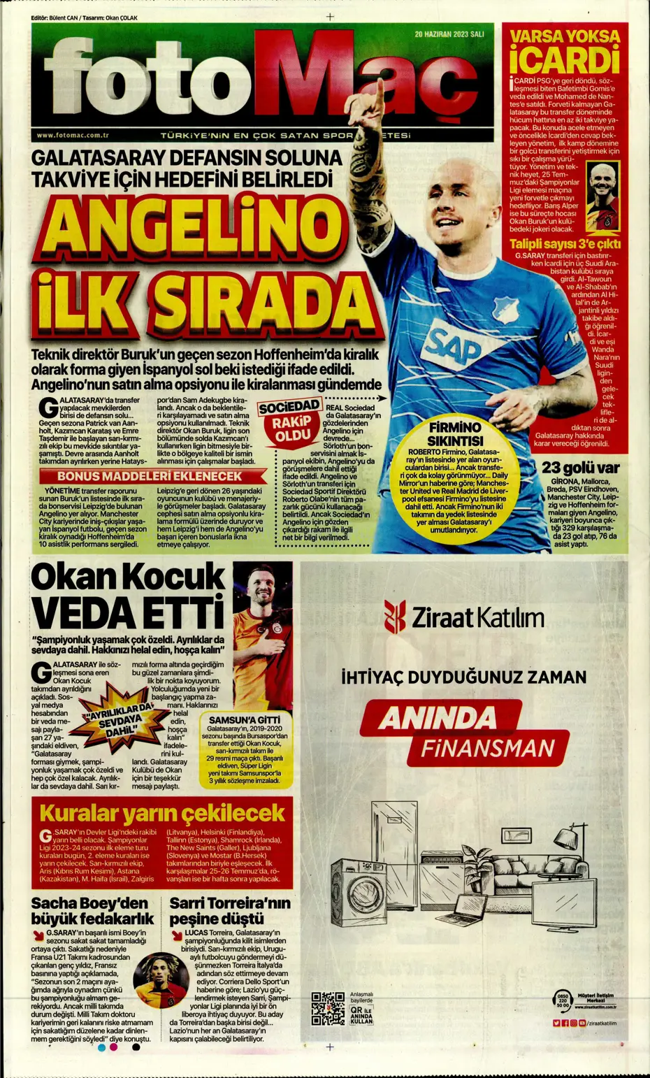 "Bekle bizi Almanya" | Sporun Manşetleri - 15