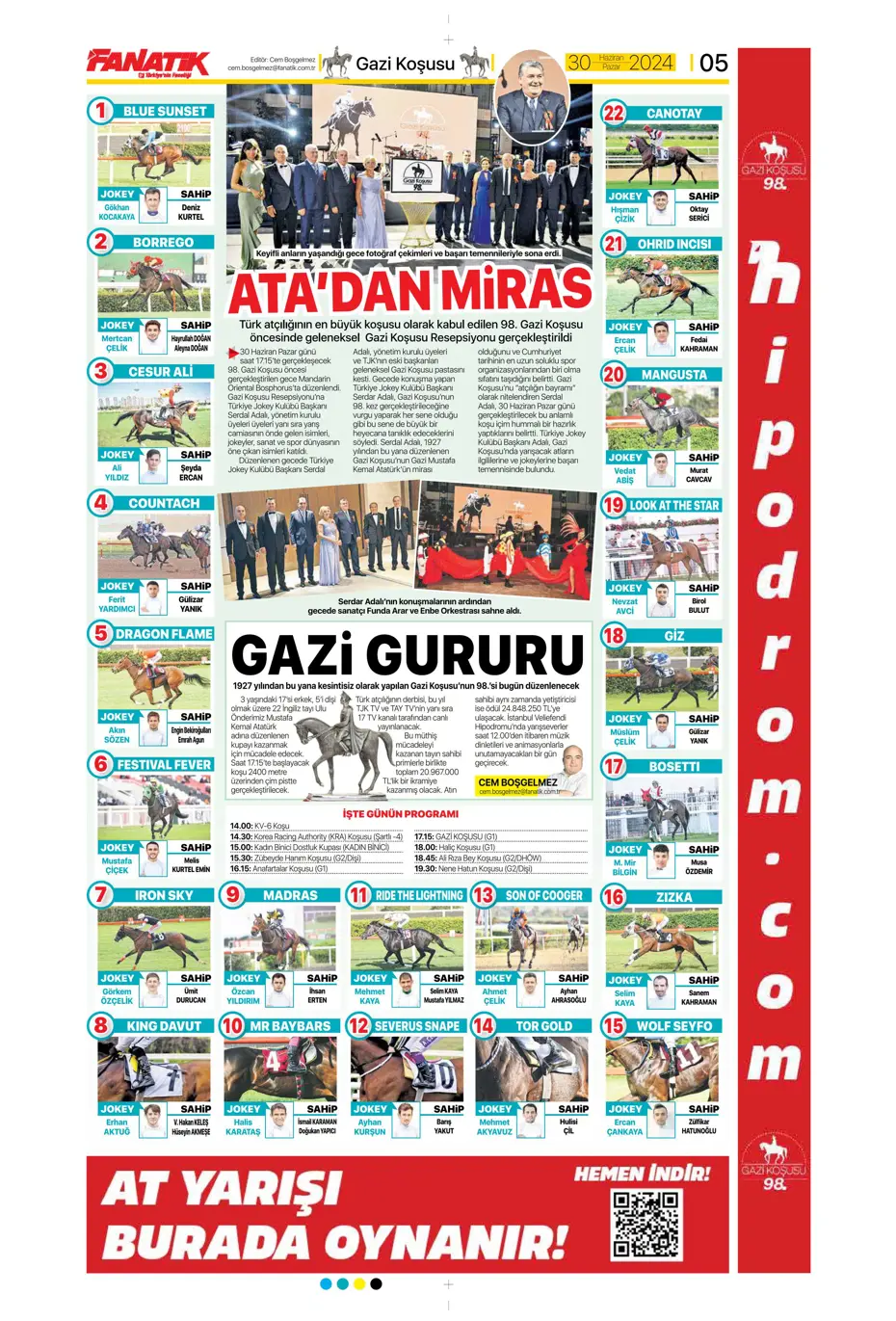 "Galatasaray'dan Goretzka seferi" | Sporun Manşetleri (30 Haziran 2024) - 9 "Galatasaray'dan Goretzka seferi" | Sporun Manşetleri (30 Haziran 2024) - 9