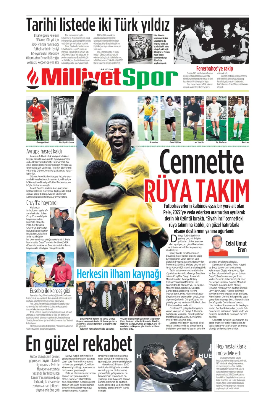 Sporun Manşetleri (1 Ocak 2023) - 25