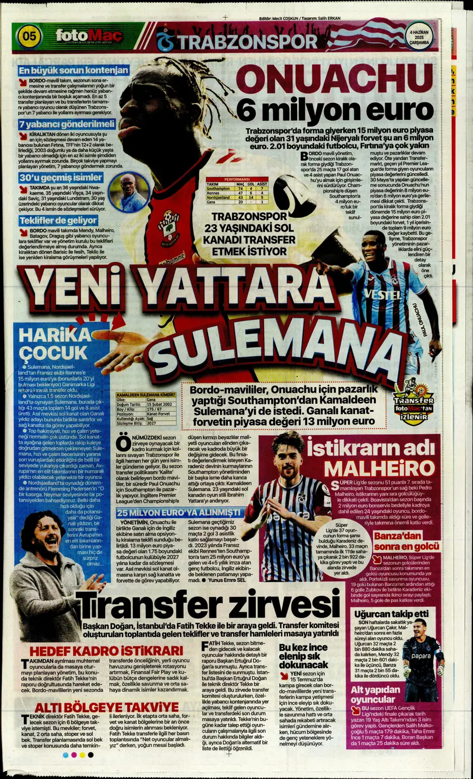 "Fener'den Vlahovic için çılgın teklif" | Sporun manşetleri - 13