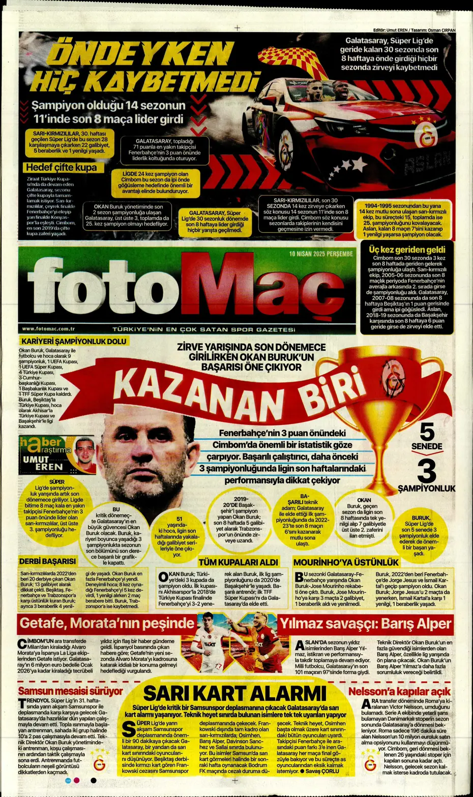 "Fenerbahçe'nin yeni lideri: Thomas Müller" | Sporun manşetleri - 16