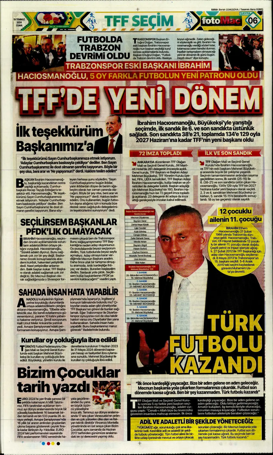 "Doue'nin vizesi Drogba'dan" | Sporun manşetleri (19 Temmuz 2024) - 16 "Doue'nin vizesi Drogba'dan" | Sporun manşetleri (19 Temmuz 2024) - 16