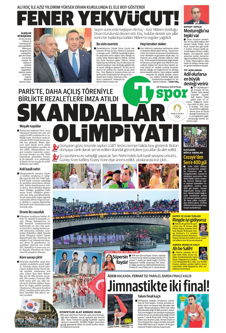 "Aslan'da rota Gravenberch" | Sporun Manşetleri (28 Temmuz 2024) - 34