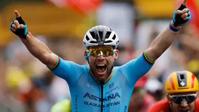 Tour de France'ın 5. etabını Mark Cavendish kazandı