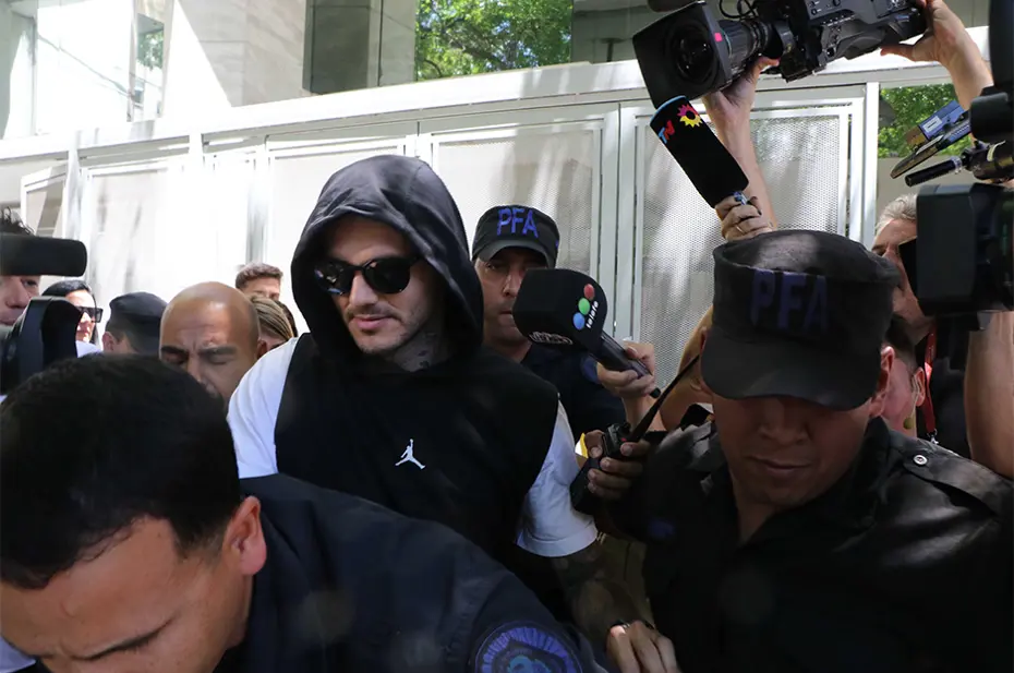 Mauro Icardi, Arjantin'de mahkemeye çıktı - 4