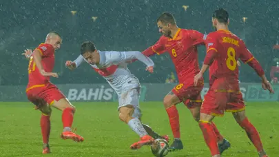 Karadağ'da yıkıldık: A Milli Takım, Uluslar Ligi'nde play-off'a kaldı