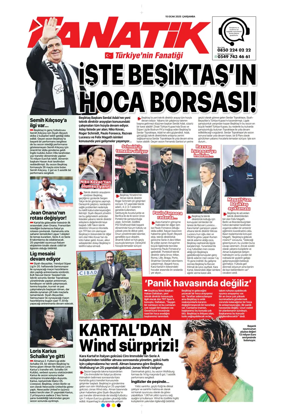 "Fenerbahçe'de yeni hedef Koki Machida" | Sporun manşetleri - 9 "Fenerbahçe'de yeni hedef Koki Machida" | Sporun manşetleri - 9