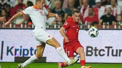 Milli Takım'ın Karadağ karnesi: Türkiye: 3 - Karadağ: 0