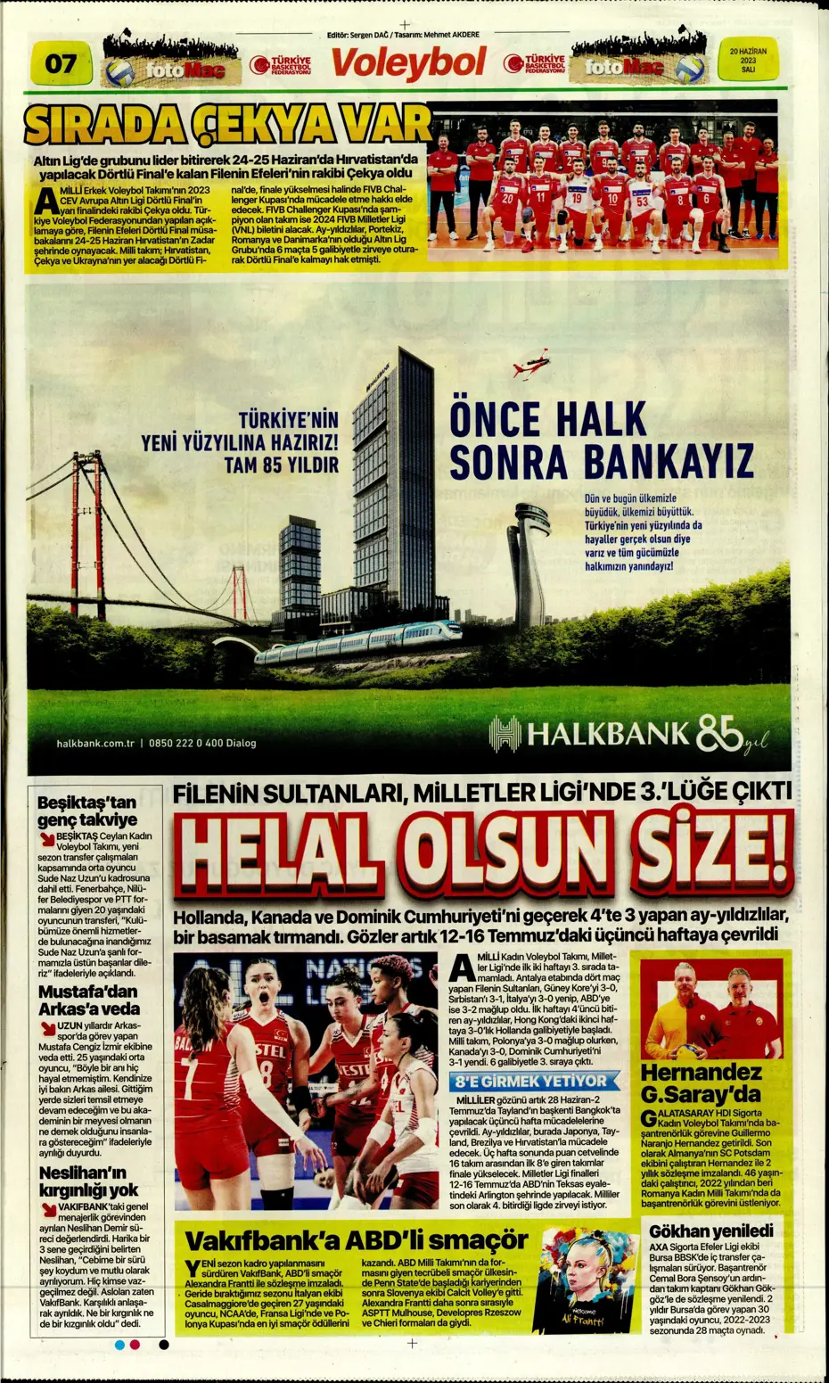 "Bekle bizi Almanya" | Sporun Manşetleri - 13