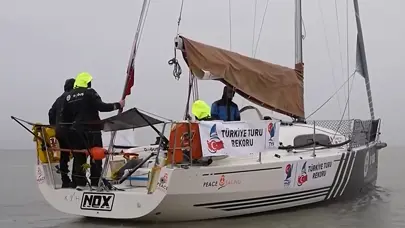 Fenerbahçe Doğuş Yelken sporcularının rekor denemesi 6. gününde