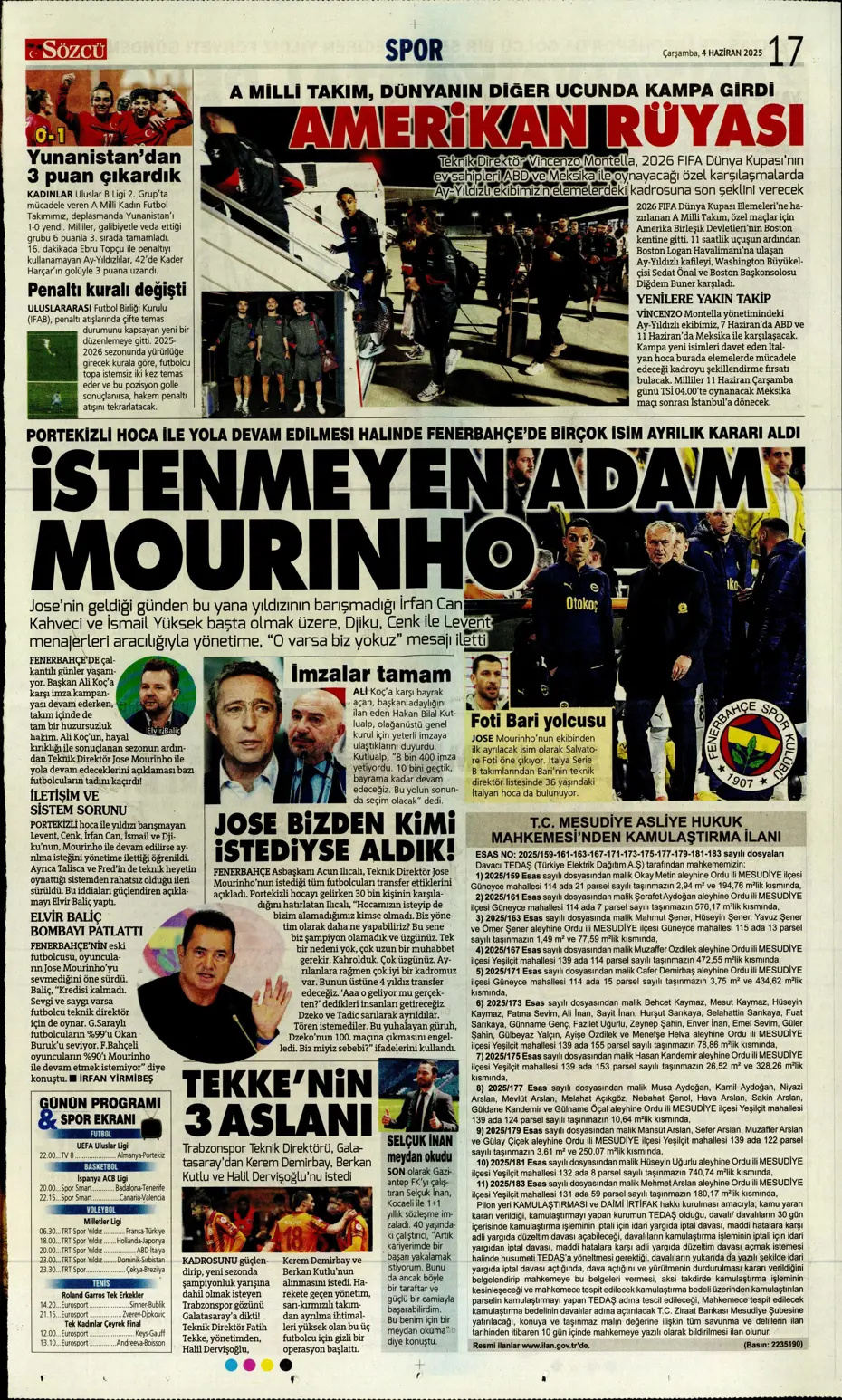 "Fener'den Vlahovic için çılgın teklif" | Sporun manşetleri - 33