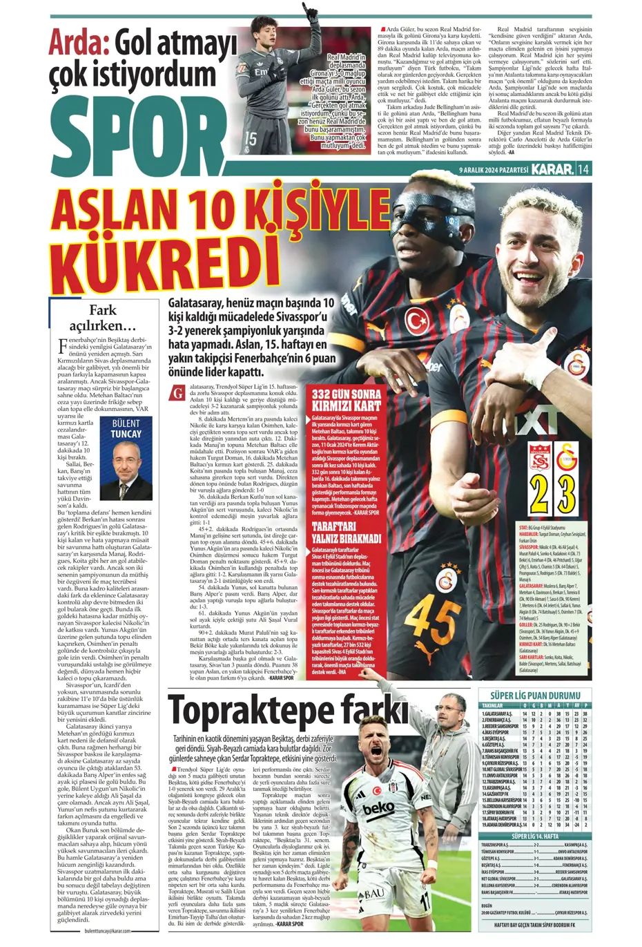 "Hakem katliamı" | Sporun manşetleri - 17 "Hakem katliamı" | Sporun manşetleri - 17