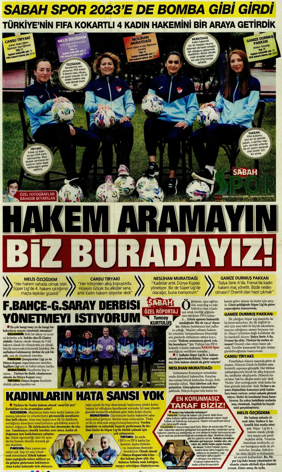 Sporun Manşetleri (2 Ocak 2023) - 20