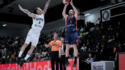 Beşiktaş Emlakjet sahasında kazandı