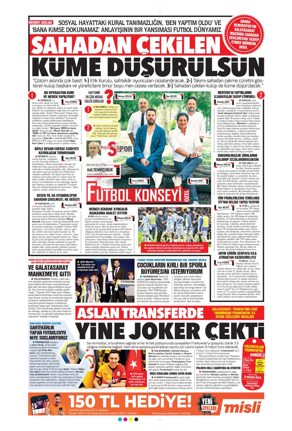 "Sezon sonu Fati" | Sporun manşetleri - 19