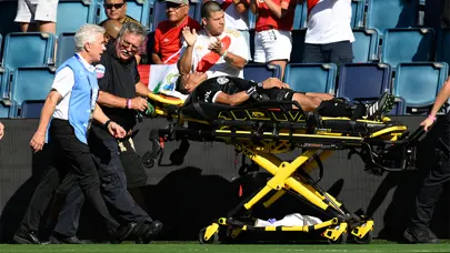 Copa America'da korkutan an: Hakem maça devam edemedi