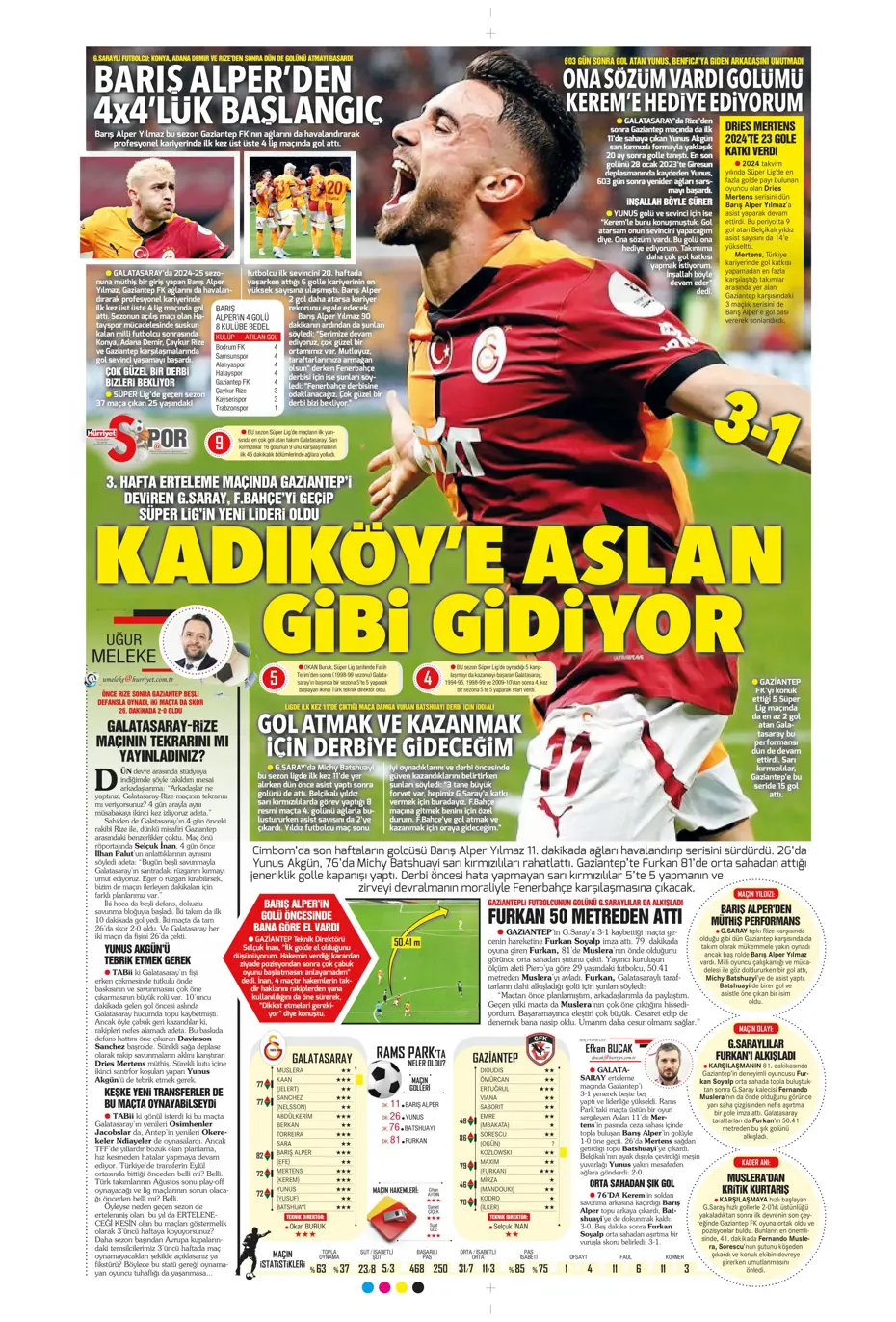 "Jose Mourinho'dan derbi kararı" | Sporun manşetleri - 21 "Jose Mourinho'dan derbi kararı" | Sporun manşetleri - 21
