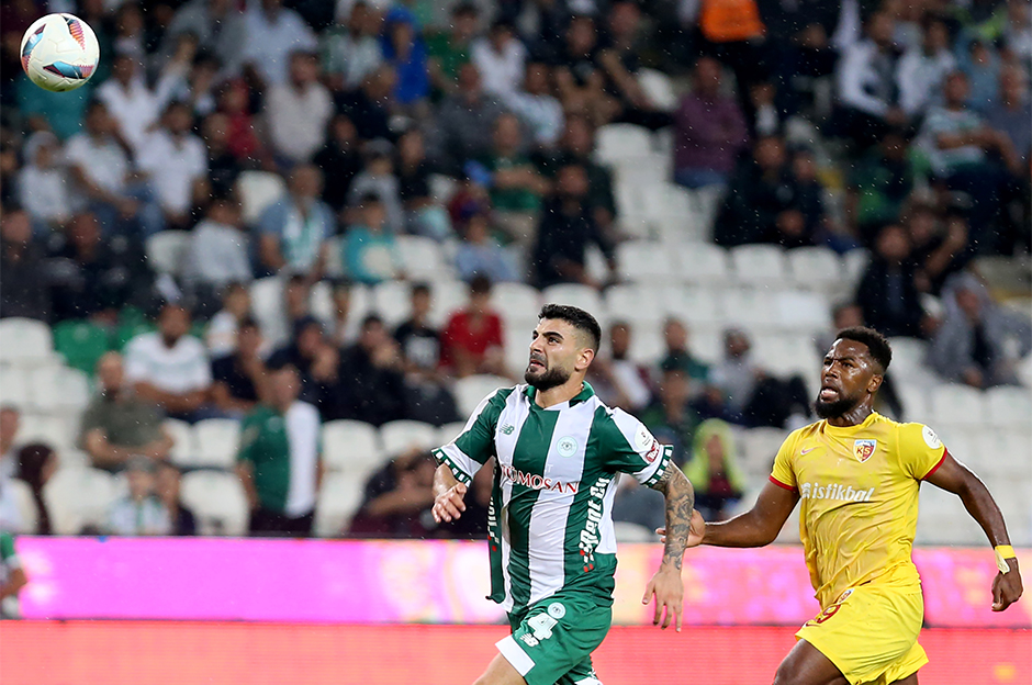 Kazanan yok: Konyaspor ile Kayserispor berabere kaldı