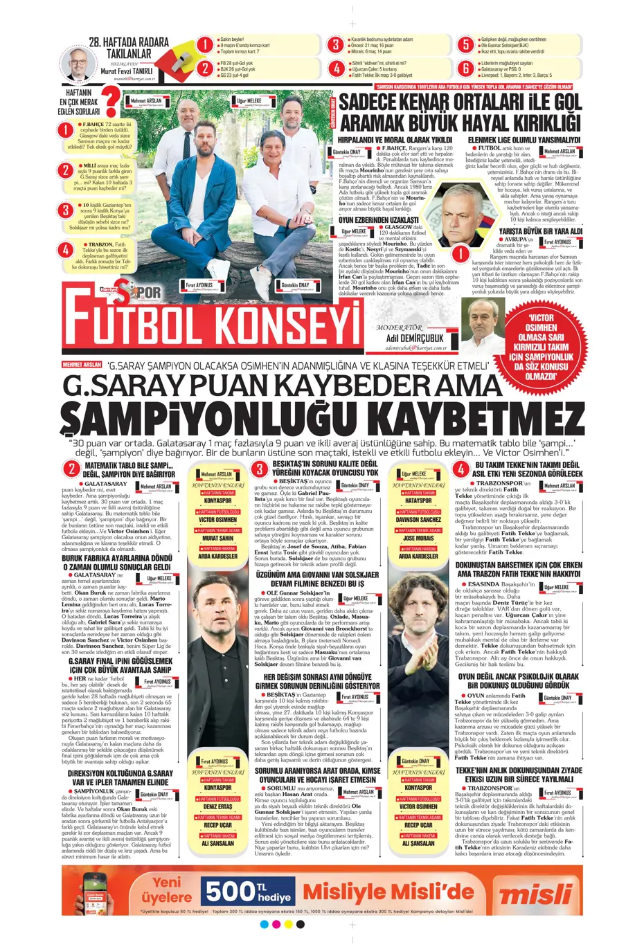 "Sane bombası" | Sporun manşetleri - 10