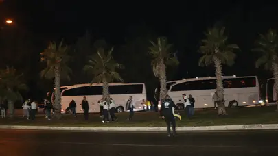 Adana Demirspor-Ankaragücü maçı sonrası arbede