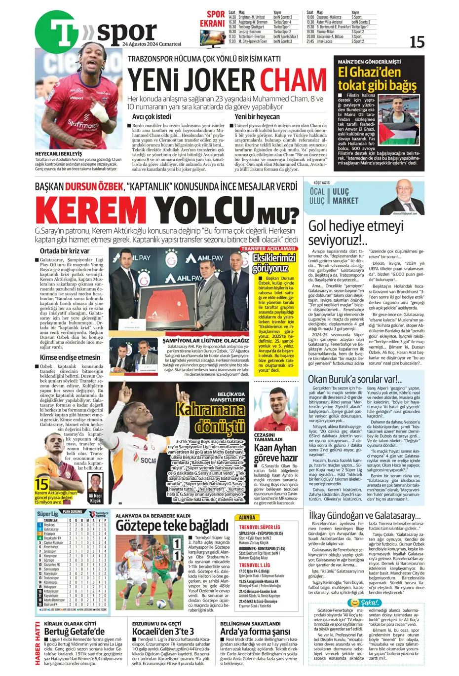 "Fenerbahçe'den Danilo Pereira sürprizi" | Sporun manşetleri - 35