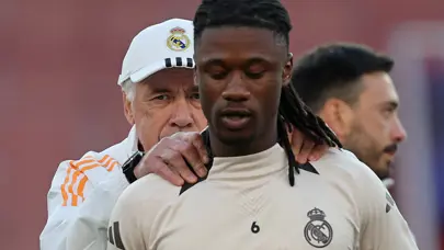 Real Madrid'e Eduardo Camavinga'dan şok haber