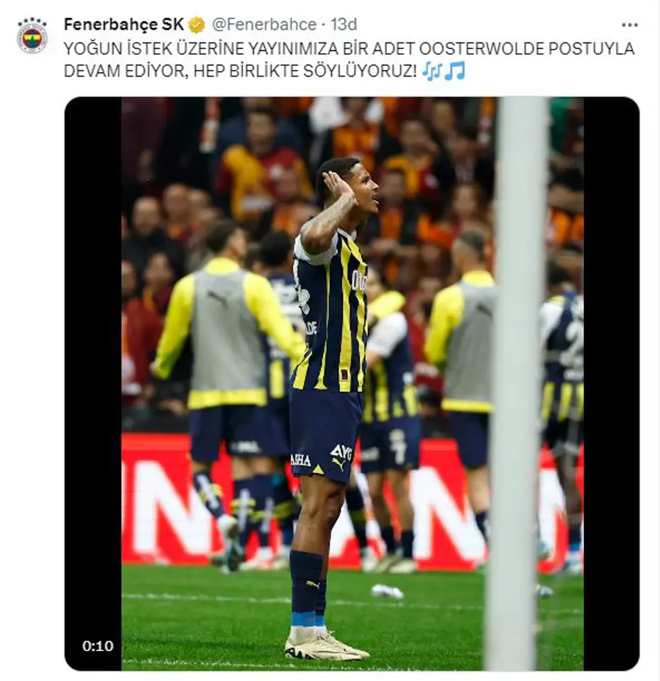 Fenerbahçe'den derbi zaferi sonrası peş peşe paylaşımlar - 16