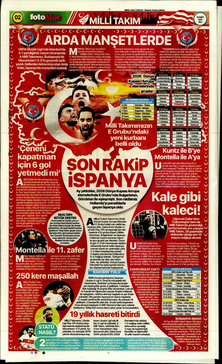 "Galatasaray'dan Osimhen'e çılgın teklif" | Sporun manşetleri - 9 "Galatasaray'dan Osimhen'e çılgın teklif" | Sporun manşetleri - 9