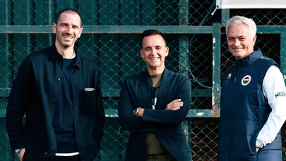 Leonardo Bonucci'den Fenerbahçe antrenmanına ziyaret