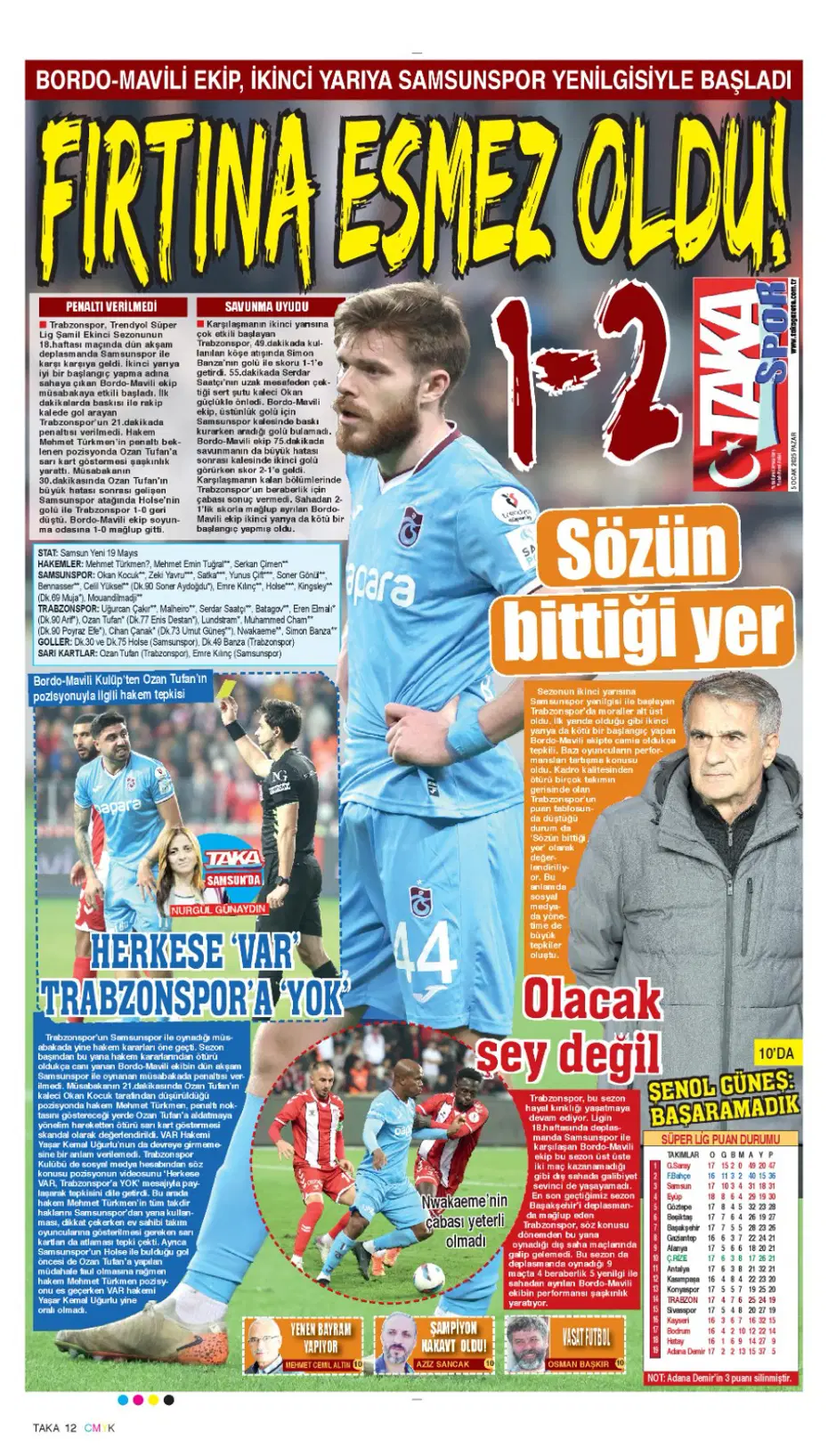 Bu sezon üst üste iki maç kazanamayan Trabzonspor'a sert eleştiri: "Yeter artık bıktırdınız" - 7