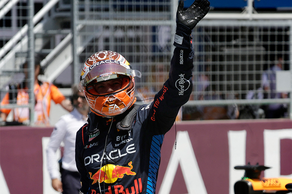 Avusturya'daki sprint yarışta zafer Verstappen'in