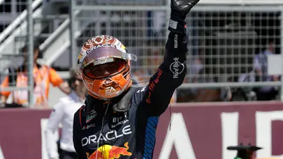 Avusturya'daki sprint yarışta zafer Verstappen'in