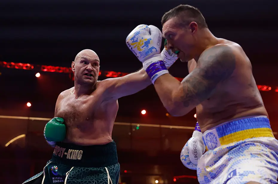 Boksta tarihi gece: Tyson Fury'yi yenen Oleksandr Usyk bir ilki başardı - 6