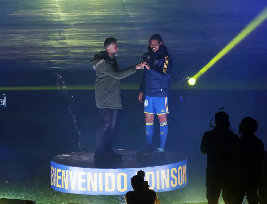 Edinson Cavani'ye coşkulu karşılama - 3