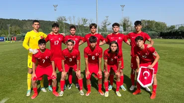 U16 Milli Takımı, 7 gollü maçta İsviçre'yi yendi