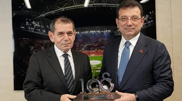 Ekrem İmamoğlu, Dursun Özbek’i ziyaret etti