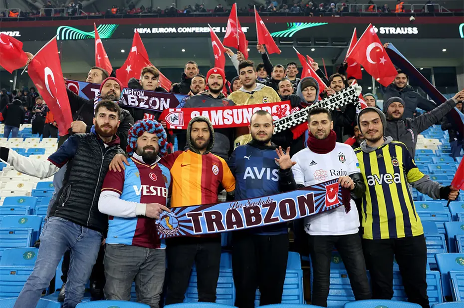 Trabzonspor'un 'Proteo'lu koreografisi dünya basınında - 5