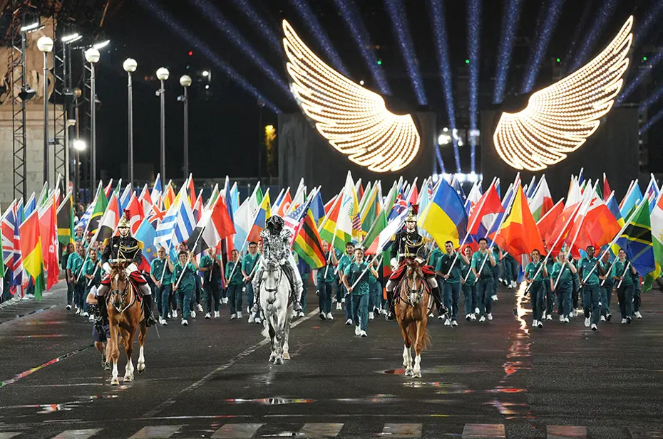 2024 Paris Olimpiyatları: Açılış töreninden kareler - 47