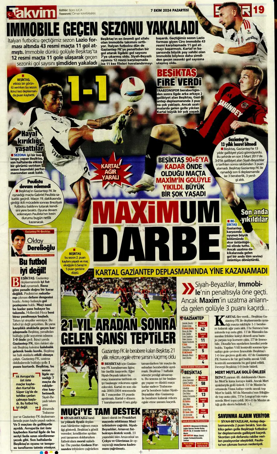 "Mourinho'dan Samsunspor'a yeni sistem" | Sporun manşetleri - 41