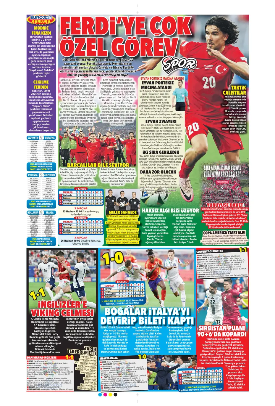 "Bir yıl daha G.Saray'dayım" | Sporun manşetleri (21 Haziran 2024) - 26 "Bir yıl daha G.Saray'dayım" | Sporun manşetleri (21 Haziran 2024) - 26