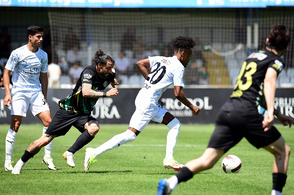 Bodrum FK son dakika golüyle kazandı
