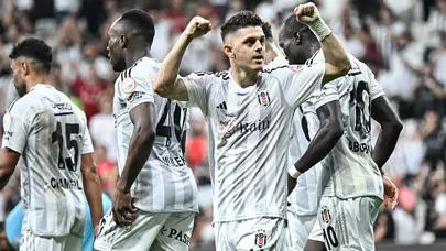 Kartal evinde kanatlandı, Beşiktaş ilk yarıdaki gollerle kazandı