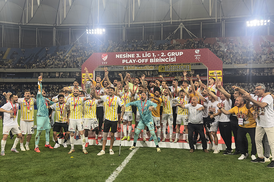 Muşspor, 2. Lig'e yükseldi