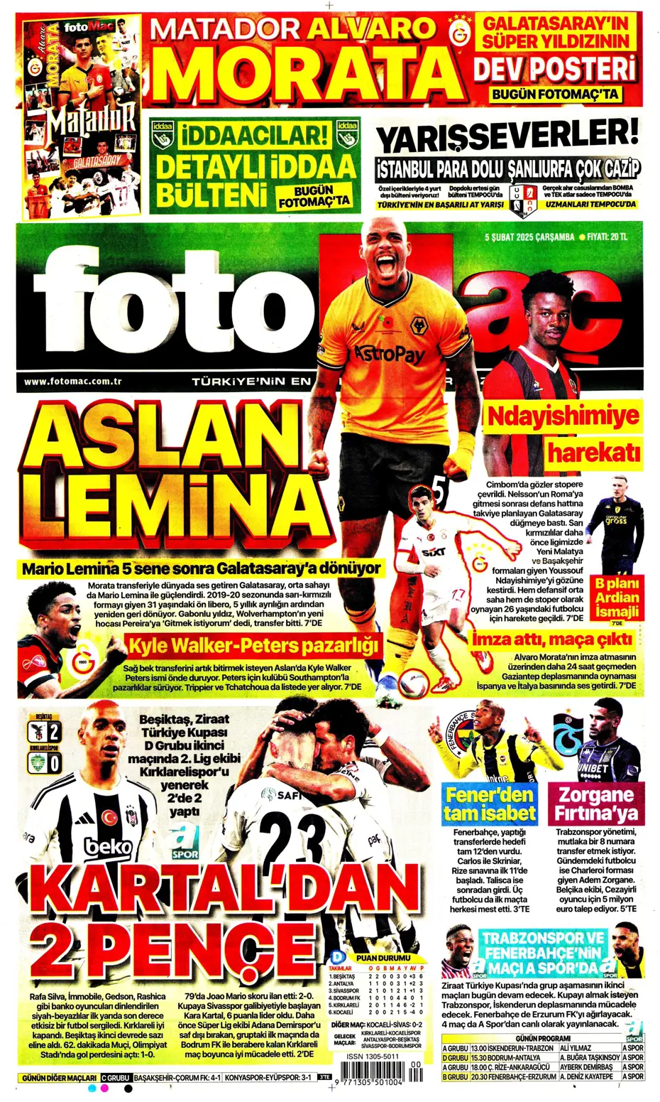 "Ekvador'un yeni yeteneği Fenerbahçe'ye" | Sporun manşetleri - 9