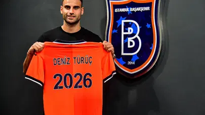 Başakşehir'de Deniz Türüç ile yeni sözleşme