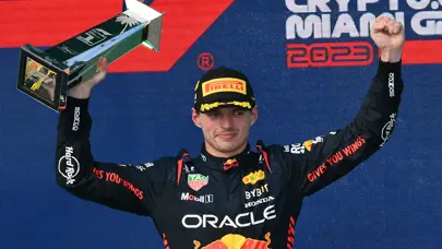 Las Vegas GP'de Max Verstappen'e özel tribün