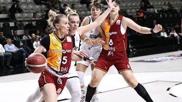 Potada kadınlar derbisinde kazanan Galatasaray