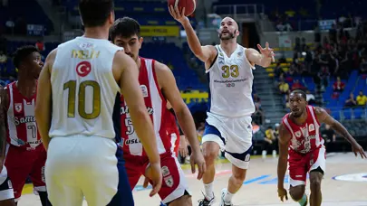 Fenerbahçe Beko sahasında 30 sayı farkla kazandı