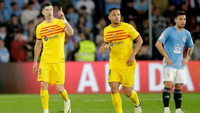 Lewandowski'den Barcelona'ya hayat öpücüğü