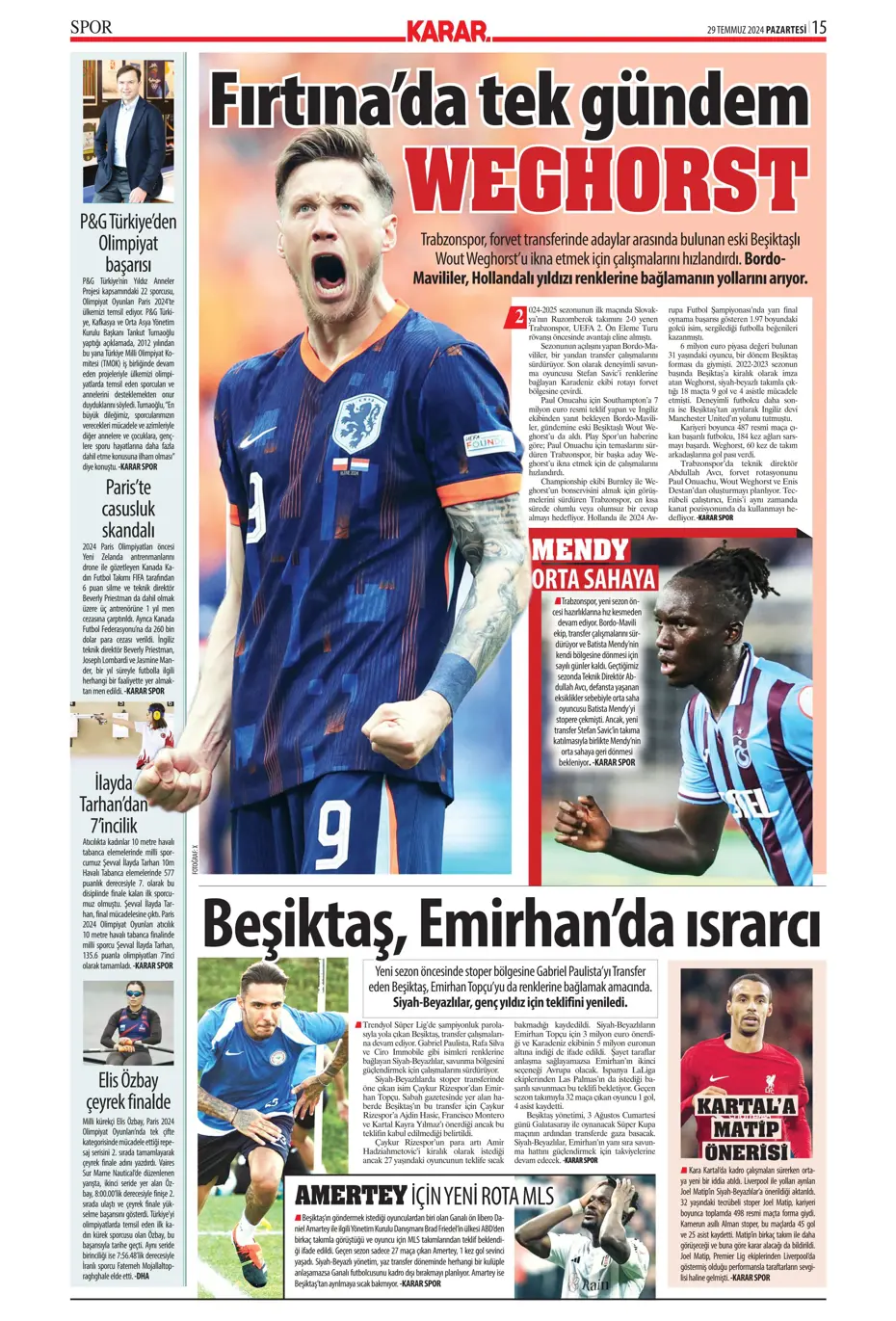 "Mourinho'nun prensi Kovacic" | Sporun manşetleri - 19 "Mourinho'nun prensi Kovacic" | Sporun manşetleri - 19